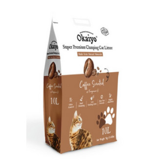 10L Okaiyo Cat Litter-Coffee