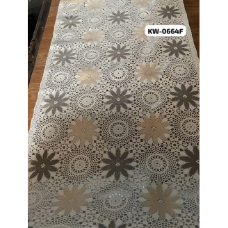 Lace Table Cloth (20x20m) KW-0664F