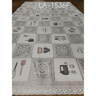 Lace Table Cloth (54x20m) LA-1536F