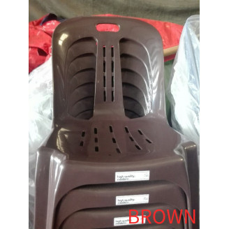 M158 BROWN (kerusi berlengan murah)