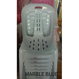 M158 MARBLE BLUE (kerusi berlengan murah)
