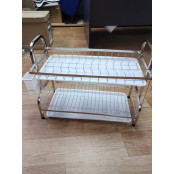2-tier Statinless Stell Rack