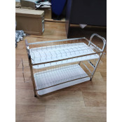 2-tier Statinless Stell Rack